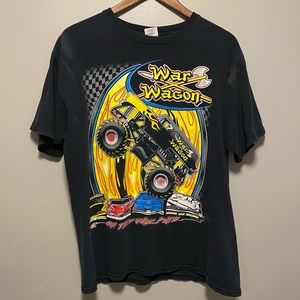 Vintage War Wagon On The War Path T-Shirt